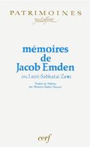 Couverture du livre « Mémoires de Jacob Emdem » de Maurice-Ruben Hayoun aux éditions Cerf