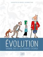 Couverture du livre « Évolution : Darwin, dieu et les hommes-chevaux » de Jean-Baptiste De Panafieu et Alexandre Franc aux éditions Dargaud
