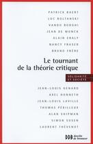 Couverture du livre « Le tournant de la théorie critique » de Bruno Frere aux éditions Desclee De Brouwer