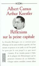 Couverture du livre « Réflexions sur la peine capitale » de Albert Camus et Arthur Koestler aux éditions Pocket