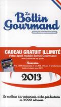 Couverture du livre « Bottin gourmand (édition 2013) » de  aux éditions Bottin Gourmand