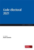 Couverture du livre « Code électoral (édition 2021) » de Herve Cauchois aux éditions Berger-levrault
