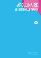 Couverture du livre « Les Onze Mille Verges » de Guillaume Apollinaire aux éditions La Bourdonnaye