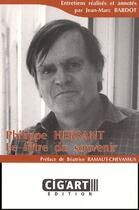 Couverture du livre « Philippe Hersant ; le filtre du souvenir » de Jean-Marc Bardot aux éditions Cig'art