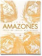 Couverture du livre « Amazones ; 18 sérigraphies » de Philippe Caza aux éditions Le Pythagore