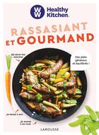 Couverture du livre « Rassasiant et gourmand » de Fabrice Besse et Elisabeth Boyer aux éditions Larousse