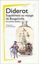 Couverture du livre « Supplément au voyage de Bougainville et autres textes » de Denis Diderot aux éditions Flammarion