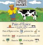 Couverture du livre « Pain d'epice et la jolie vache » de  aux éditions Lito