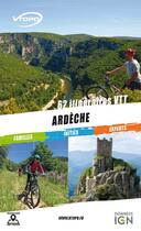 Couverture du livre « Ardèche ; 62 itinéraires VTT » de  aux éditions Vtopo