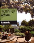 Couverture du livre « Jardins à vivre » de Karine Villame aux éditions Massin