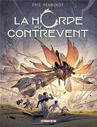 Couverture du livre « La Horde du Contrevent t.2 : l'escadre frêle » de Eric Henninot et Gaetan Georges aux éditions Delcourt