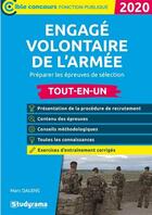 Couverture du livre « Engagé volontaire de l'armée (édition 2020) » de Marc Dalens aux éditions Studyrama