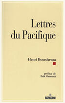 Couverture du livre « Lettres du pacifique » de Henri Bourdereau aux éditions Maitres Du Vent