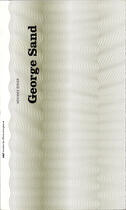 Couverture du livre « George Sand » de Beatrice Didier aux éditions Culturesfrance