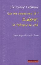 Couverture du livre « Que me contez vous là? » de Christiane Fremont aux éditions Editions Dialogues