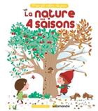 Couverture du livre « Mon joli cahier de jeux : la nature aux 4 saisons » de Marc Clamens aux éditions Larousse