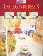 Couverture du livre « Lecon de dessin » de Valerie Wiffen aux éditions Mango