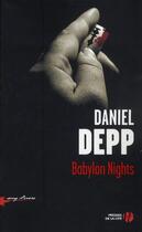 Couverture du livre « Babylon nights » de Daniel Depp aux éditions Presses De La Cite