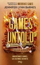 Couverture du livre « Games Untold » de Jennifer Lynn Barnes aux éditions Pocket Jeunesse