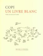 Couverture du livre « Un livre blanc » de Copi aux éditions Cahiers Dessines