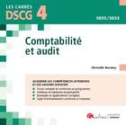 Couverture du livre « Comptabilité et audit : cours et applications corrigées (9e édition) » de Christelle Baratay aux éditions Gualino