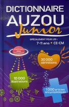 Couverture du livre « Dictionnaire auzou junior ; 7-11 ans ; ce-cm » de  aux éditions Philippe Auzou