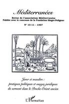 Couverture du livre « Jurer et maudire : pratiques politiques et usages juridiques (édition 1997) » de Revue De L'Association Mediterranees aux éditions L'harmattan