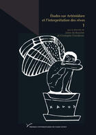 Couverture du livre « Études sur Artémidore et l'interprétation des rêves » de  aux éditions Presses Universitaires De Paris Nanterre