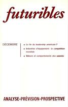 Couverture du livre « Futuribles 116, décembre 1987 : La fin du leadership américain ? » de Jean-Marc Siroën et René Bertrand et Claudine Supiot et Fabrice Hatem aux éditions Futuribles