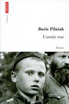 Couverture du livre « L'année nue » de Boris Pilniak aux éditions Autrement