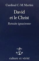 Couverture du livre « David et le christ » de Carlo Maria Martini aux éditions Lessius