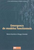 Couverture du livre « Émergence de modèles fonctionnels » de Mariza Krysinska aux éditions Pulg