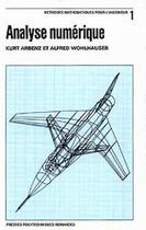 Couverture du livre « Analyse numerique » de Arbenz/Wohlhauser aux éditions Ppur