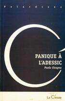 Couverture du livre « Panique a l'adessic » de Cicagna aux éditions Cerisaie