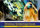 Couverture du livre « Mineraux fantasmagoriques calendrier mural 2020 din a3 horizontal - photographies artistiques de m » de Carine Dito aux éditions Calvendo