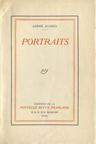 Couverture du livre « Portraits » de André Suarès aux éditions Gallimard