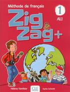 Couverture du livre « Zigzag + niveau 1 eleve + cd audio » de Helene Vanthier aux éditions Cle International