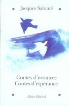 Couverture du livre « Contes d'errances, contes d'espérance » de Jacques Salomé aux éditions Albin Michel