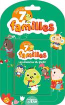 Couverture du livre « Jeux 7 familles animaux jardin » de  aux éditions Lito