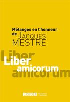 Couverture du livre « Mélanges en l'honneur de Jacques Mestre » de  aux éditions Lgdj