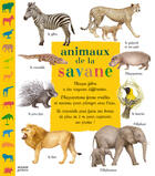 Couverture du livre « Animaux de la savane (avec figurines) » de Christian Havard et Catherine Fichaux aux éditions Milan