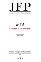 Couverture du livre « Jfp 24 - le corps et ses marques » de  aux éditions Eres