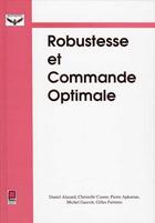 Couverture du livre « Robustesse et commande optimale » de Cumer et Alazard aux éditions Cepadues