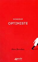 Couverture du livre « Monsieur optimiste » de Alain Berenboom aux éditions Genese