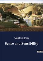 Couverture du livre « Sense and sensibility » de Jane Austen aux éditions Culturea