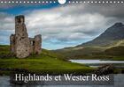 Couverture du livre « Highlands et wester ross calendrier mural 2018 din a4 horizo - voyage dans les highlands cale » de Gaymard A aux éditions Calvendo