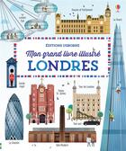 Couverture du livre « Londres ; mon grand livre illustré » de Rob Lloyd Jones et Jenny Wren aux éditions Usborne