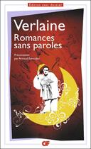 Couverture du livre « Romances sans paroles » de Paul Verlaine aux éditions Flammarion