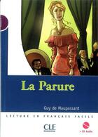 Couverture du livre « Parure + cd niveau 1 » de Guy de Maupassant aux éditions Cle International