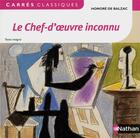 Couverture du livre « Le chef-d'oeuvre inconnu » de Honoré De Balzac aux éditions Nathan